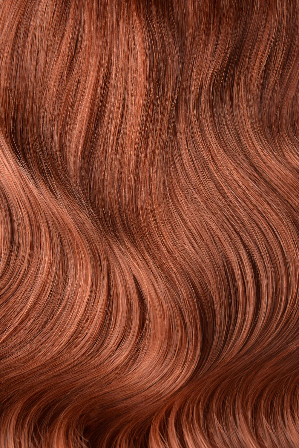 (#33) Vibrant Red Bulk hair extension