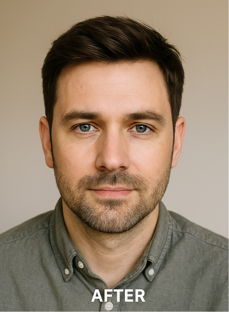 Dark Brown Human Hair Mono Base 8"x10"