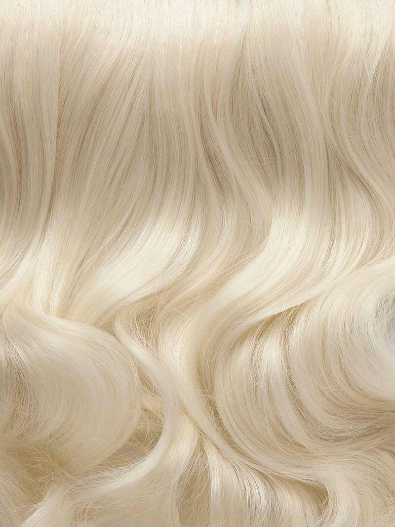 Ice blonde Bulk hair extension