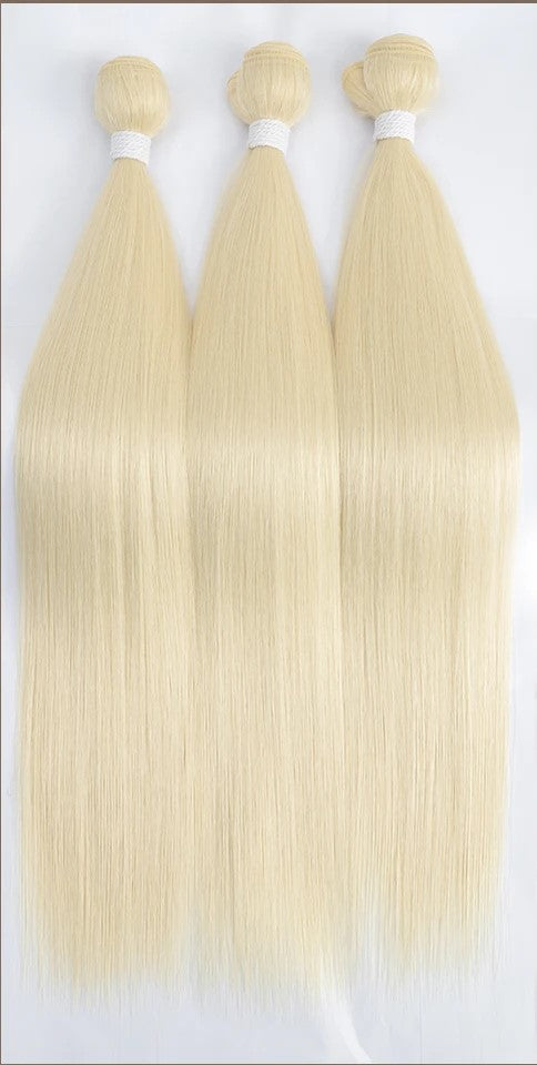 (#613) Beach Blonde Weft hair extension