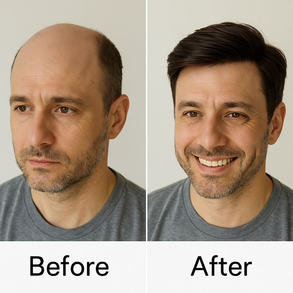 Dark Brown Human Hair Mono Base 8"x10"