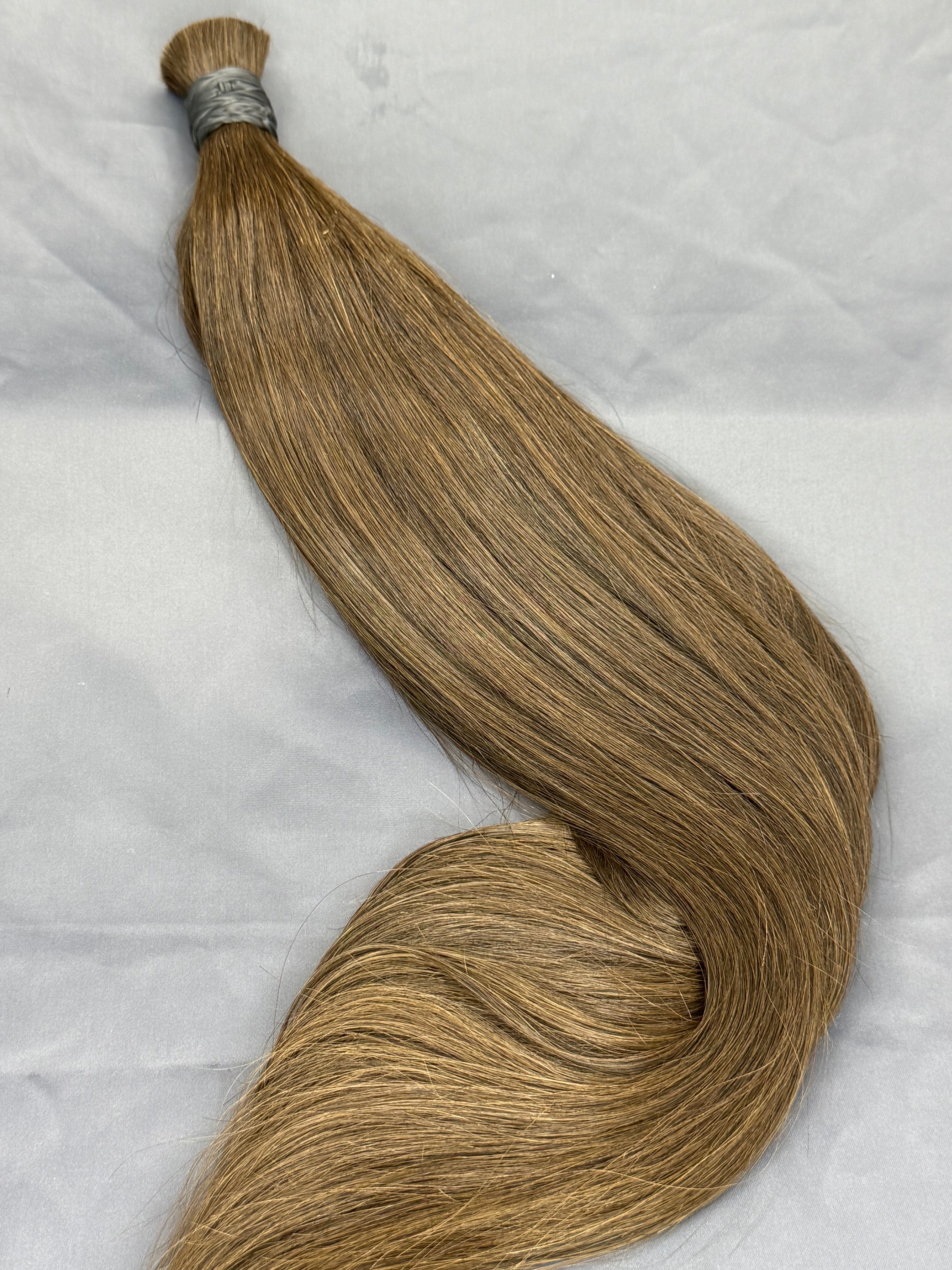 (#2) Dark Brown Weft hair extension