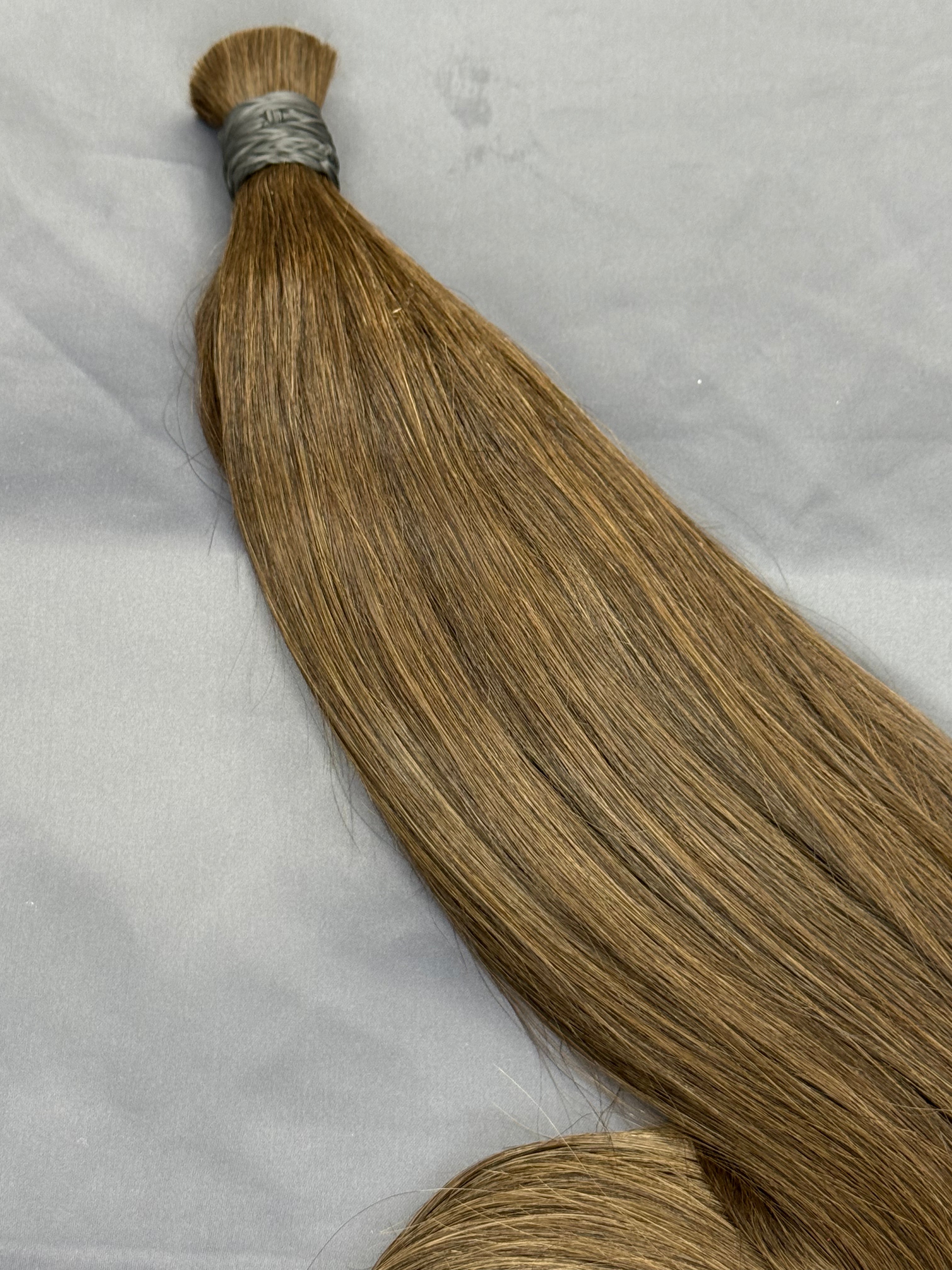 (#2) Dark Brown Weft hair extension