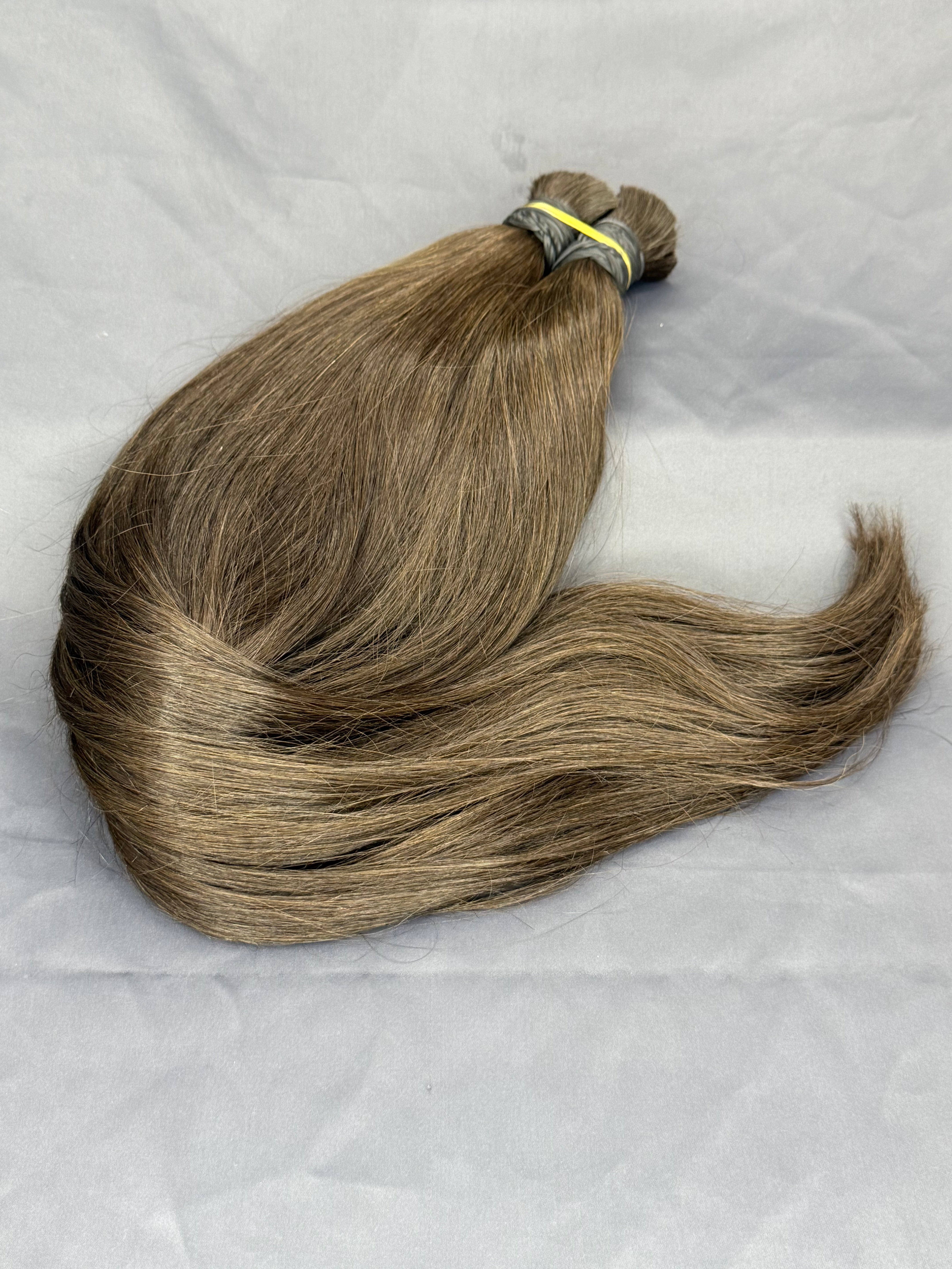 (#1B) OFF BLACK Bulk hair extension