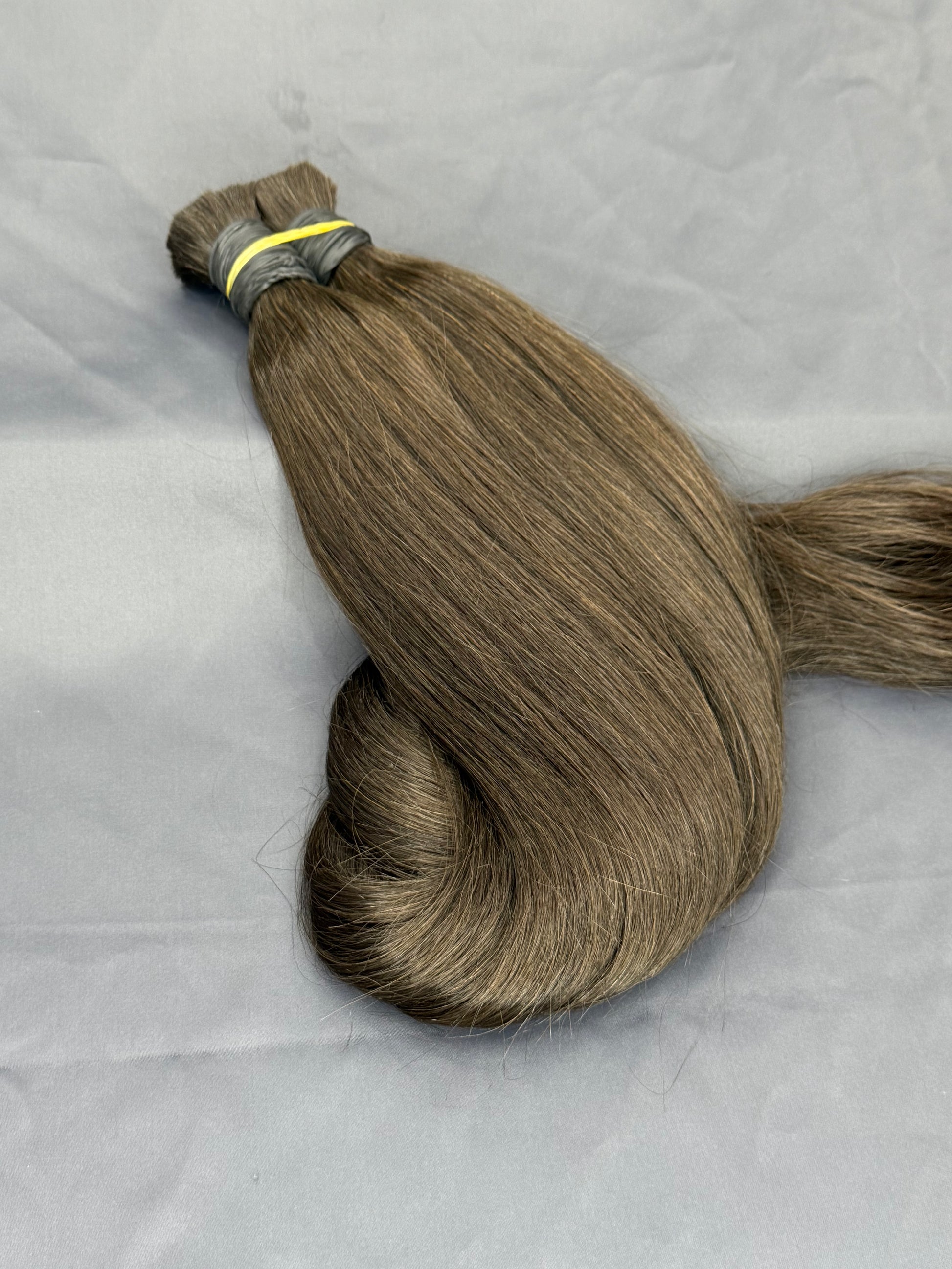 Virgin Dark Brown Bulk hair extension