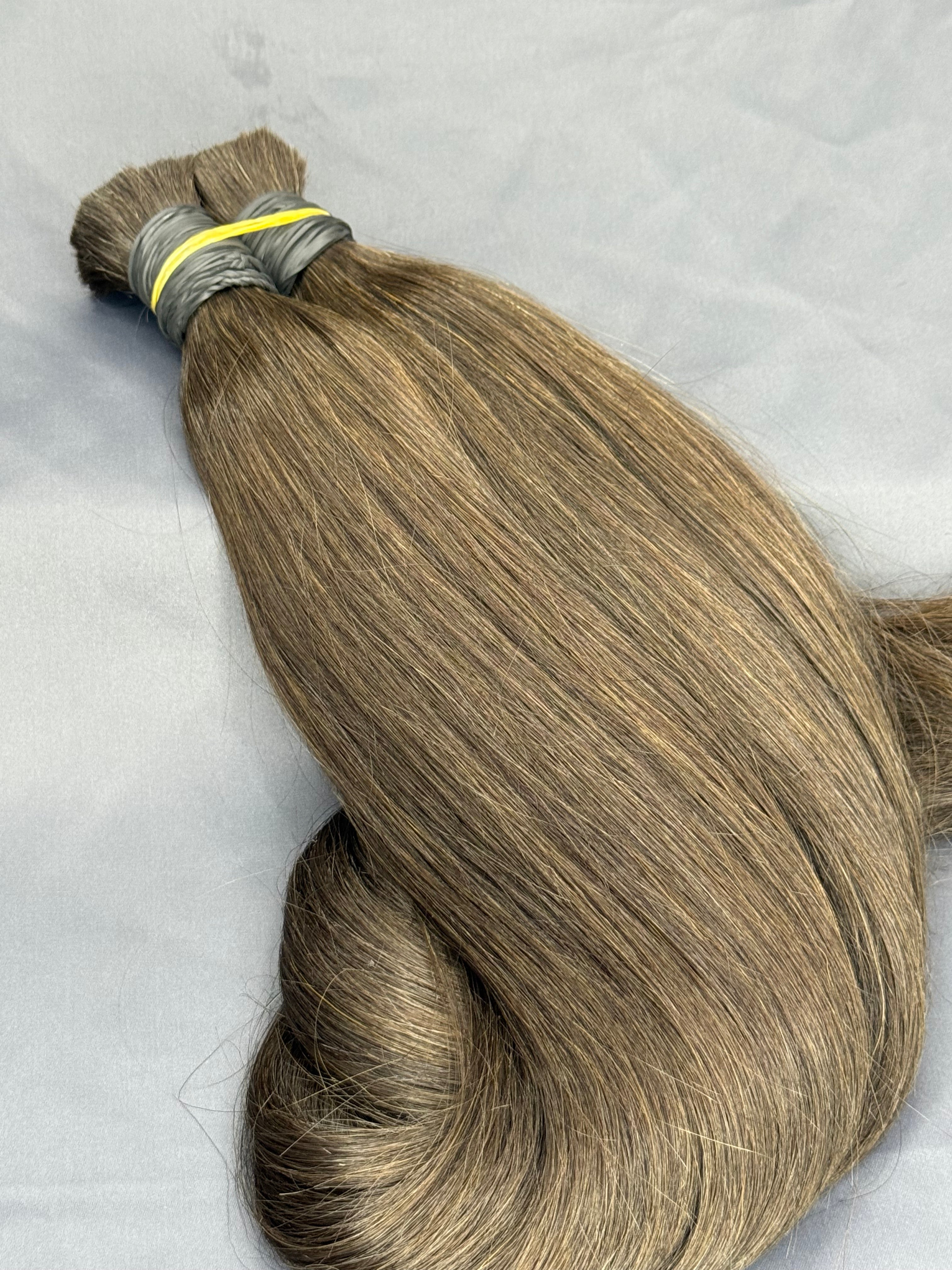 (#1B) OFF BLACK Bulk hair extension