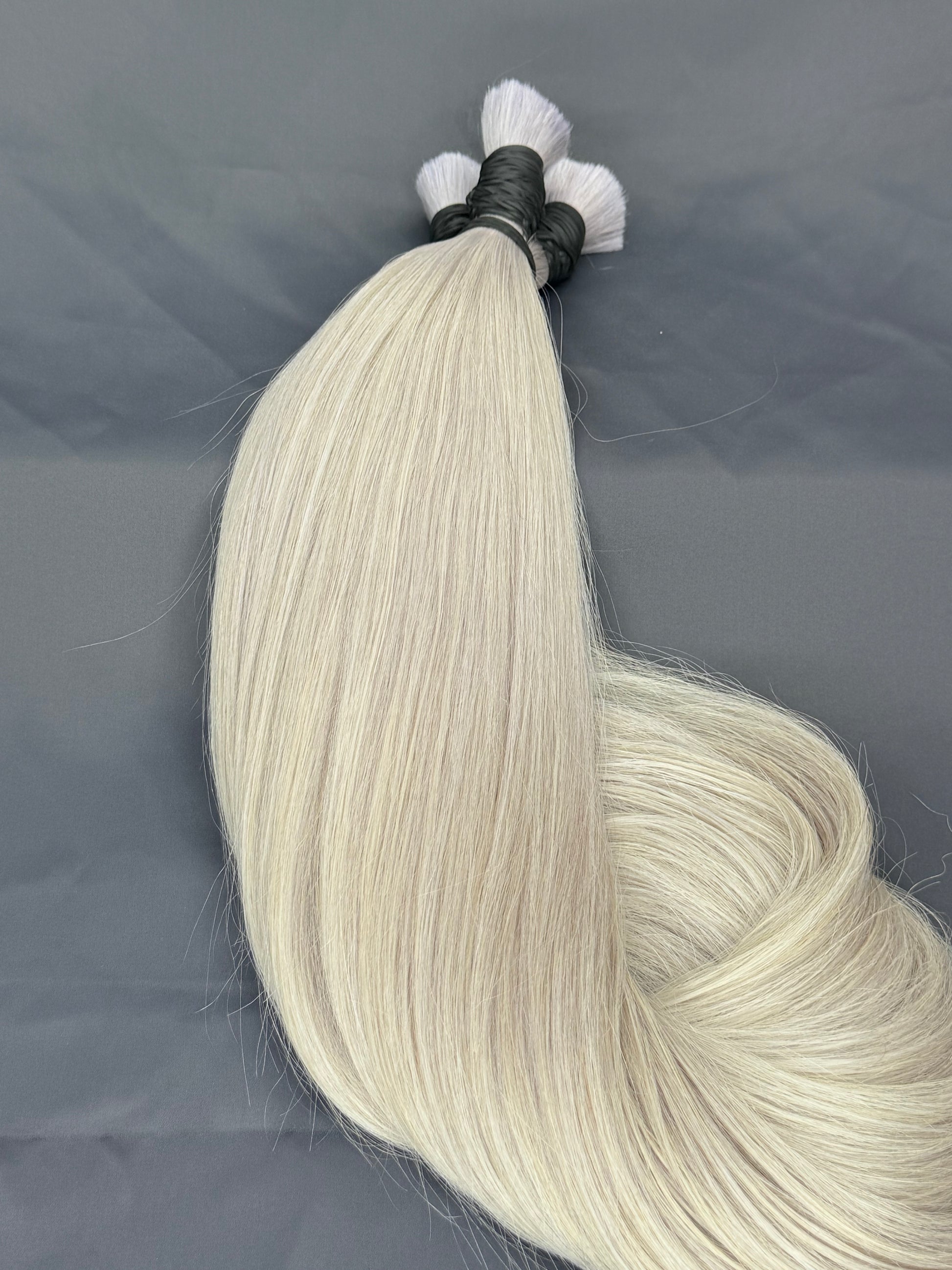 Silver Flat type keratin 1g/strand