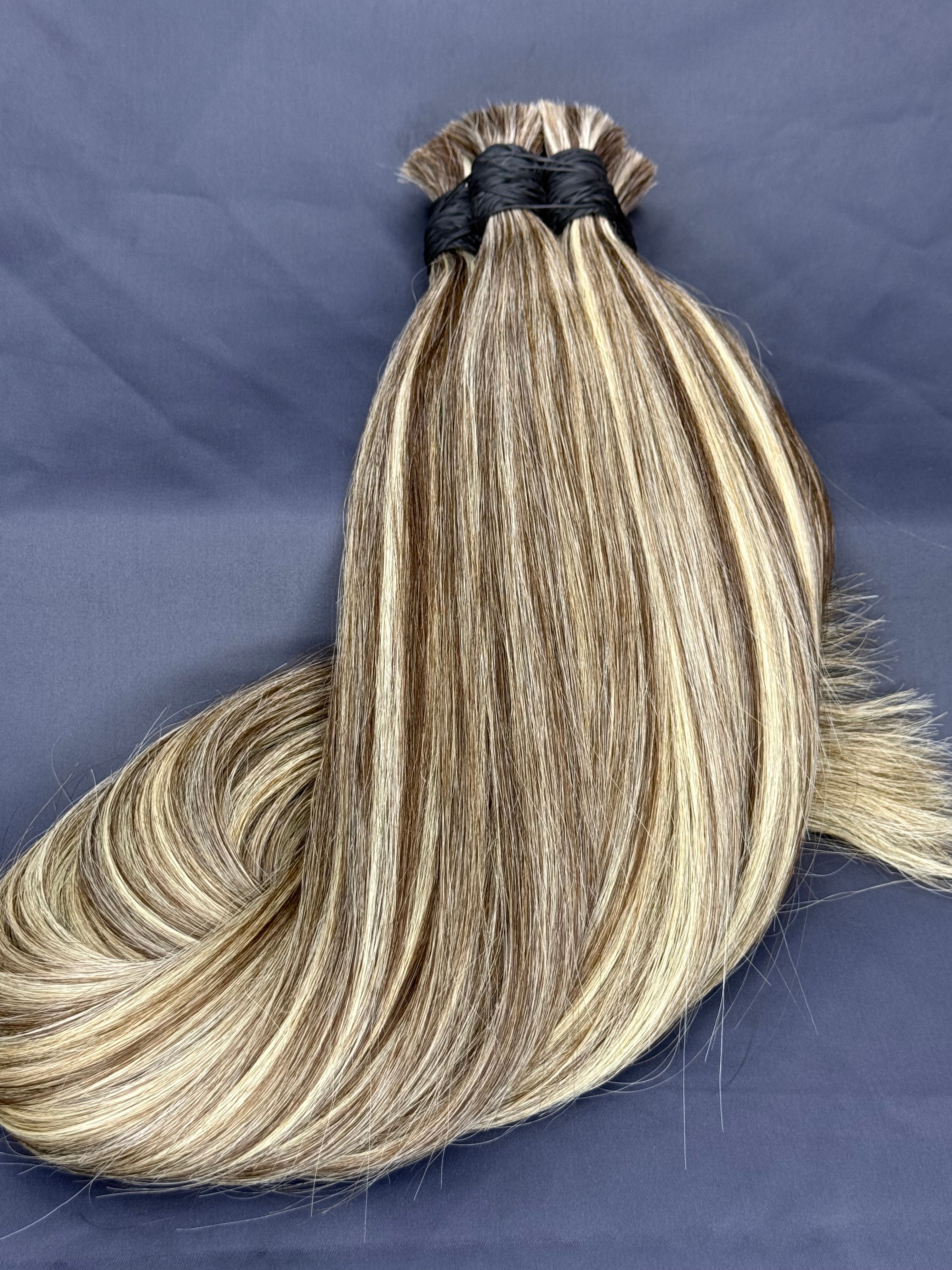 Dark Blonde Balayage Weft Extension