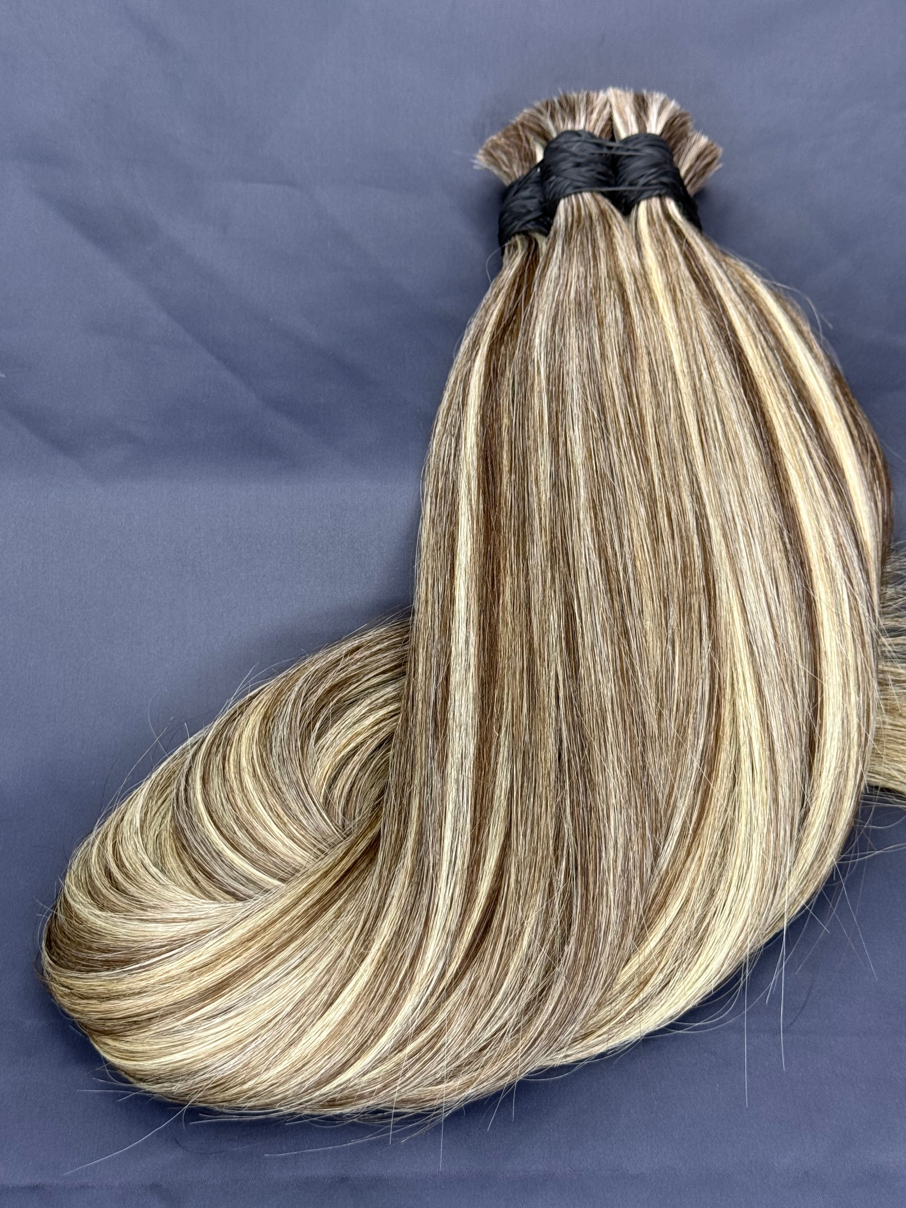 Dark Blonde Balayage Weft Extension