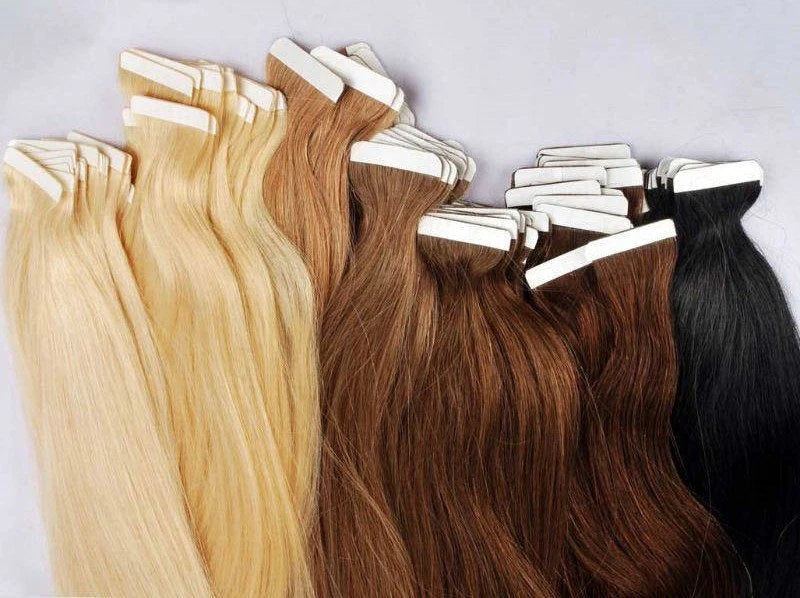 (#6) Chestnut Brown Tape-in hair extension